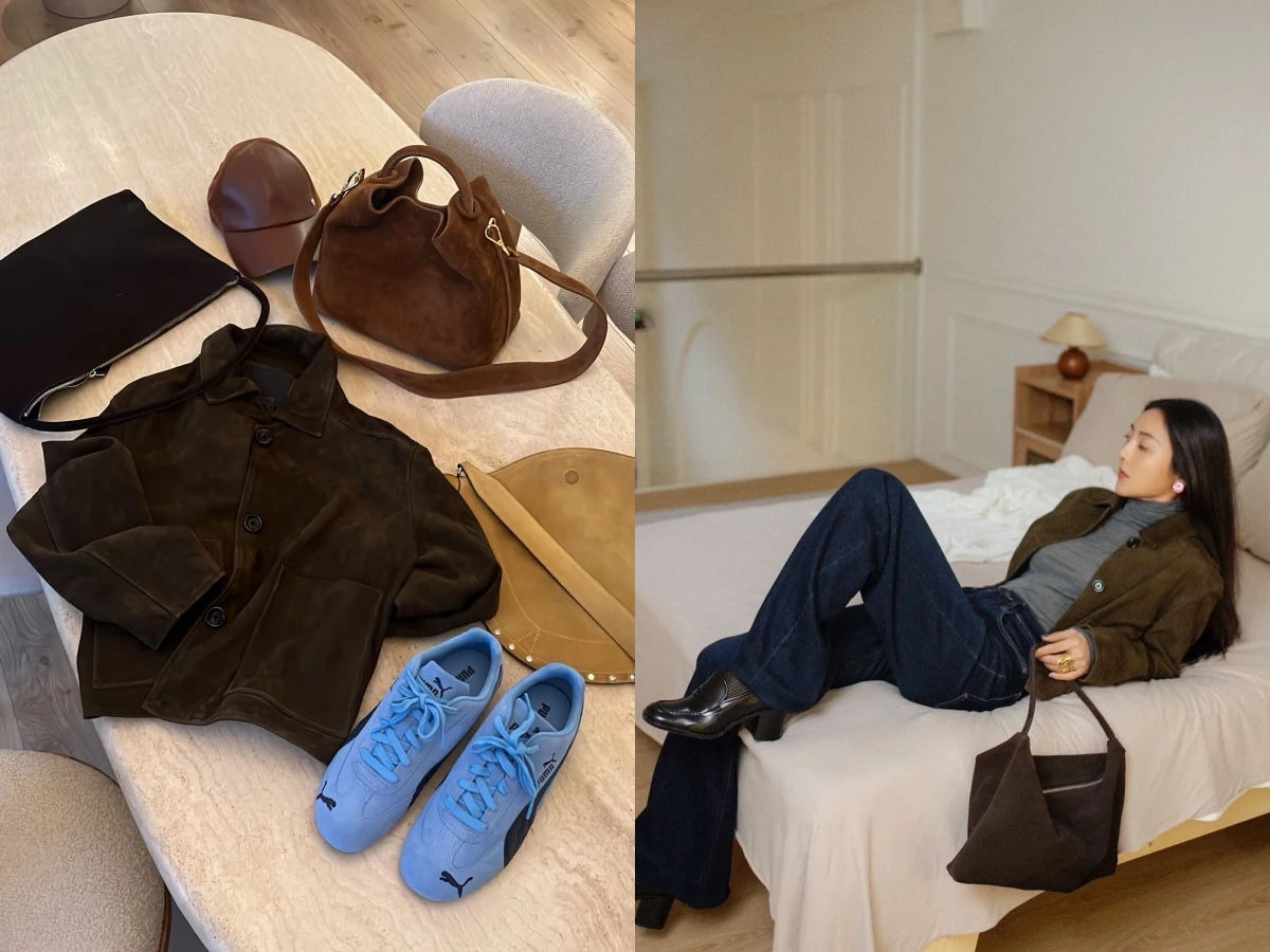 可可棕穿搭/圖片來源:IG@ 5400wu