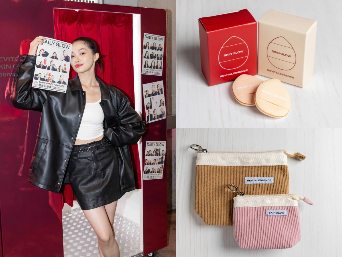 超聚光粉底「玻璃水光肌」拍貼快閃巡迴