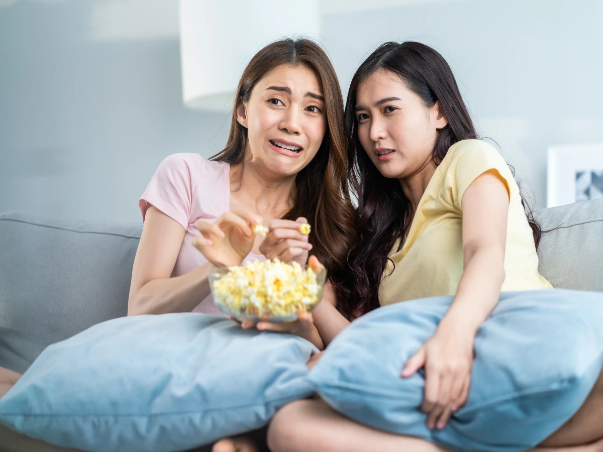 懶人瘦身法3. 看恐怖片等於走路運動