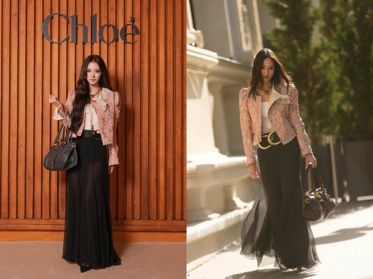 Chloé,孫芸芸,巴黎時裝週,周子瑜,ANNA,田中杏奈,MEOVV,撞衫