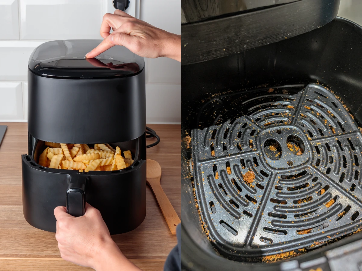 氣炸鍋不清_毒鍋!6步日常清潔法秒除焦油味