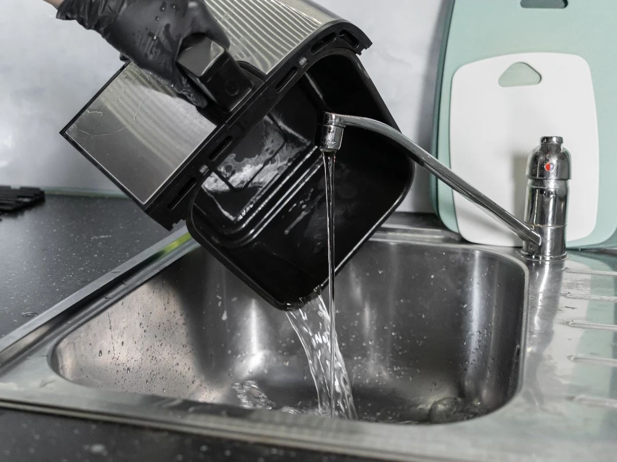 氣炸鍋清洗乾淨