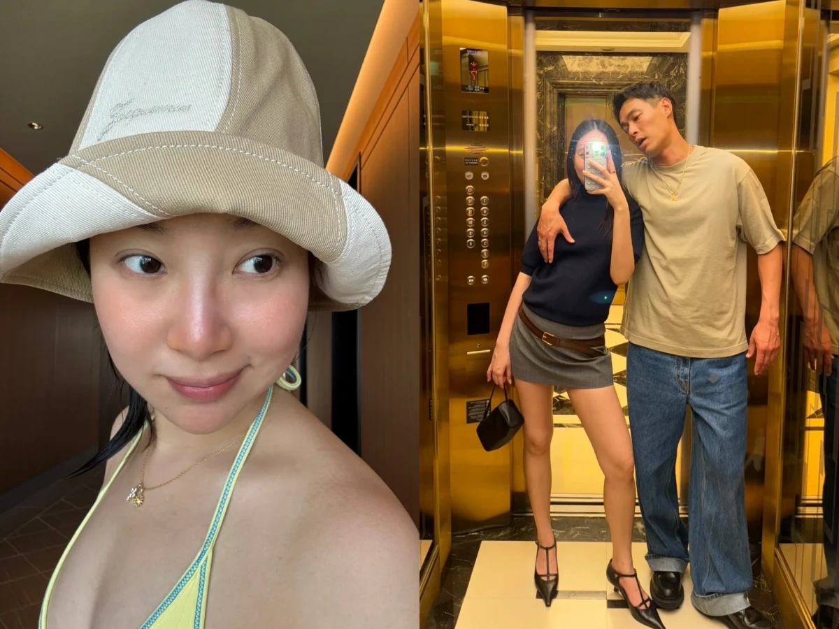 阿梅的自信穿搭/圖片來源：IG@wangmelinda