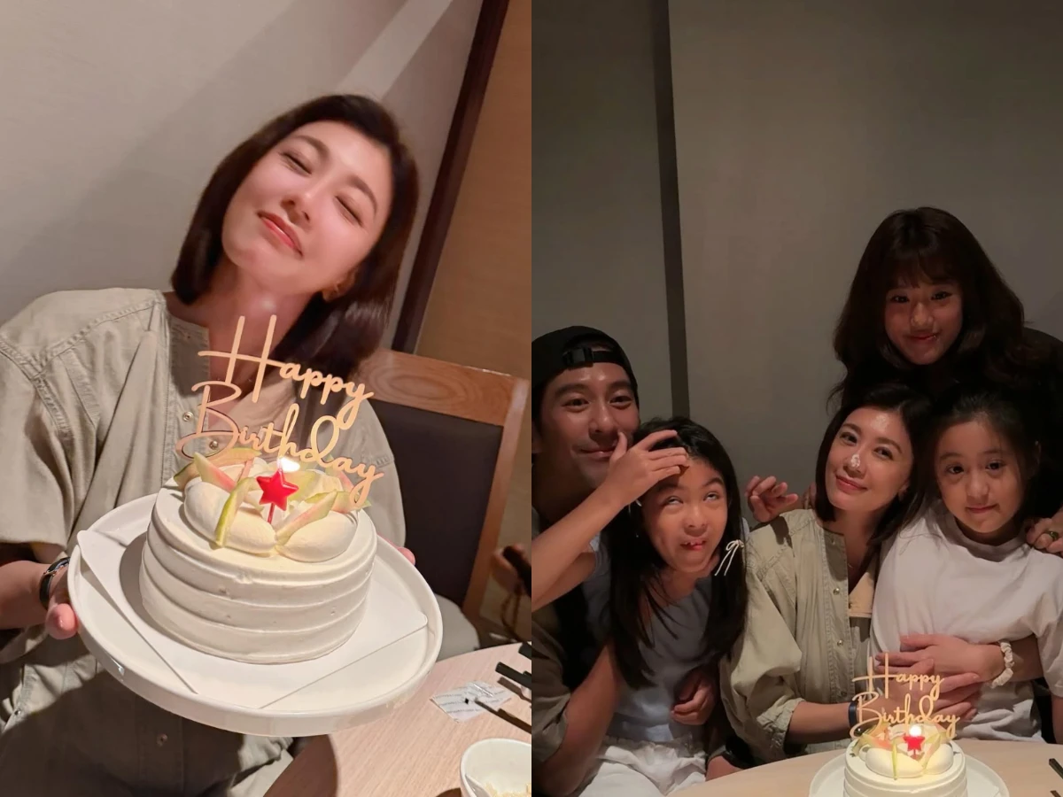 賈靜雯迎51歲生日!曬出與家人幸福合照