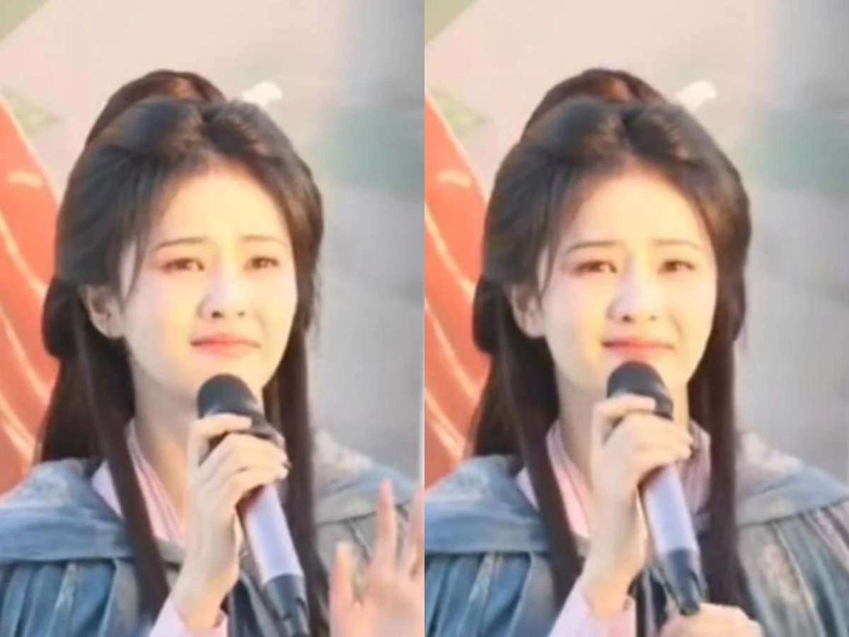 白鹿殺青淚灑現場