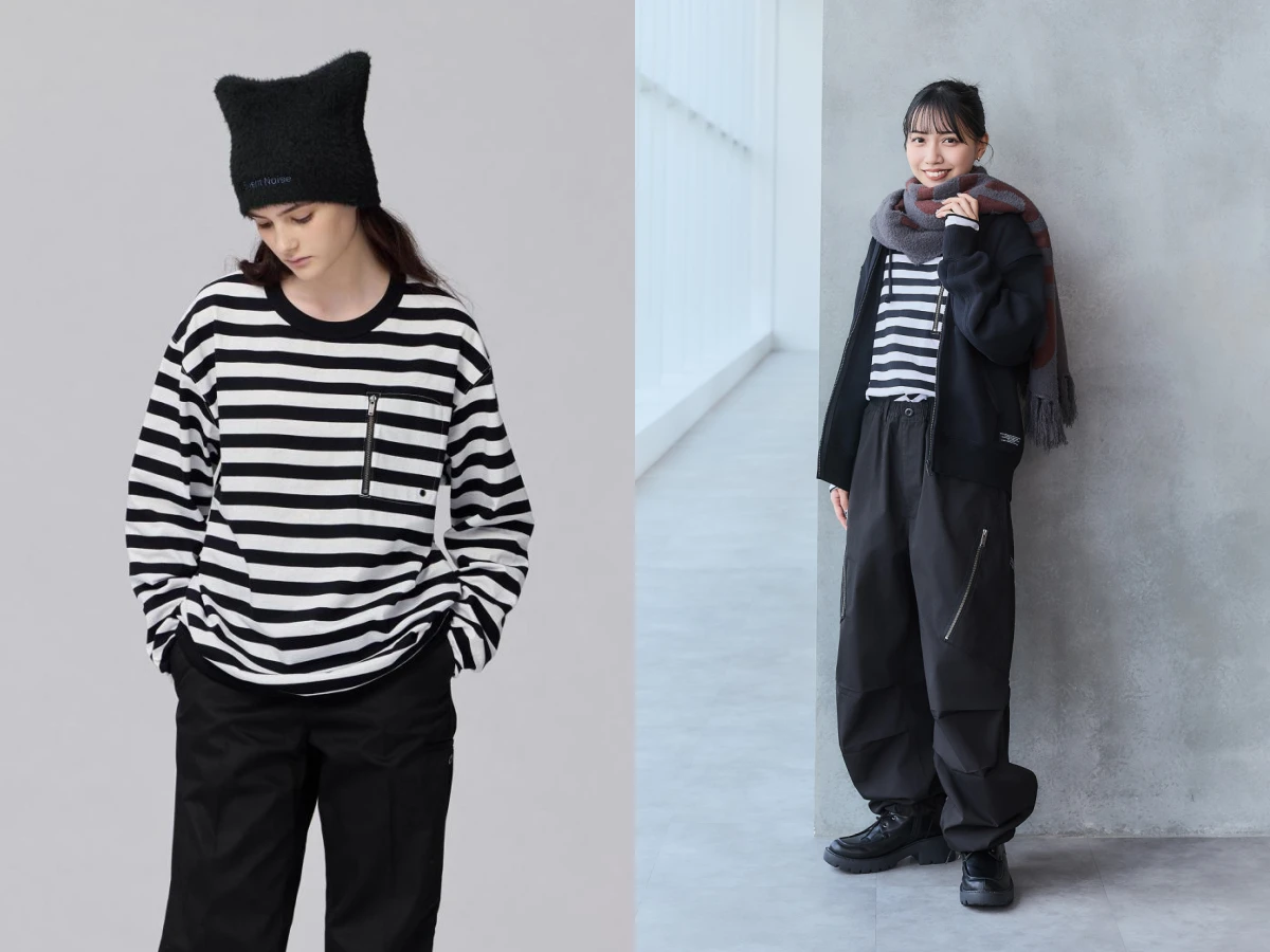 條紋上衣ＨＵＵＮＤＥＲ