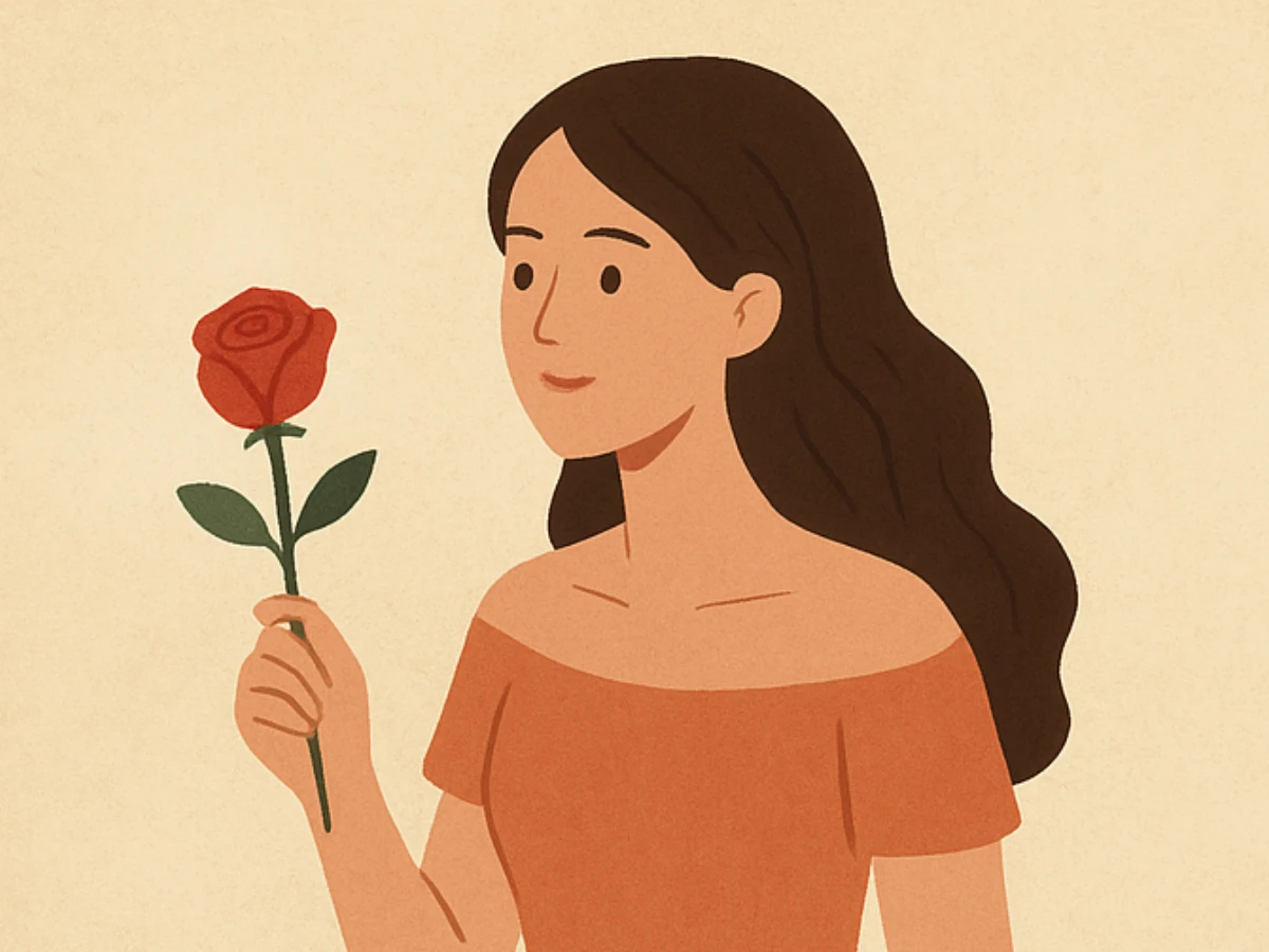 選B:手持玫瑰的人——最容易被「感情」耽誤財路