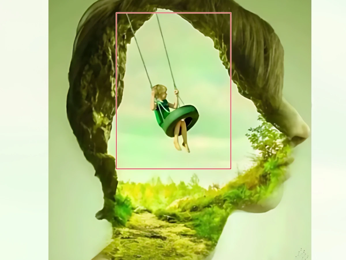 選擇C.盪鞦韆的小孩 選擇C.盪鞦韆的小孩
