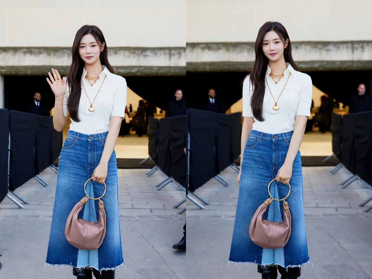 窄裙穿搭技巧3:Polo衫 窄裙穿搭技巧3:Polo衫