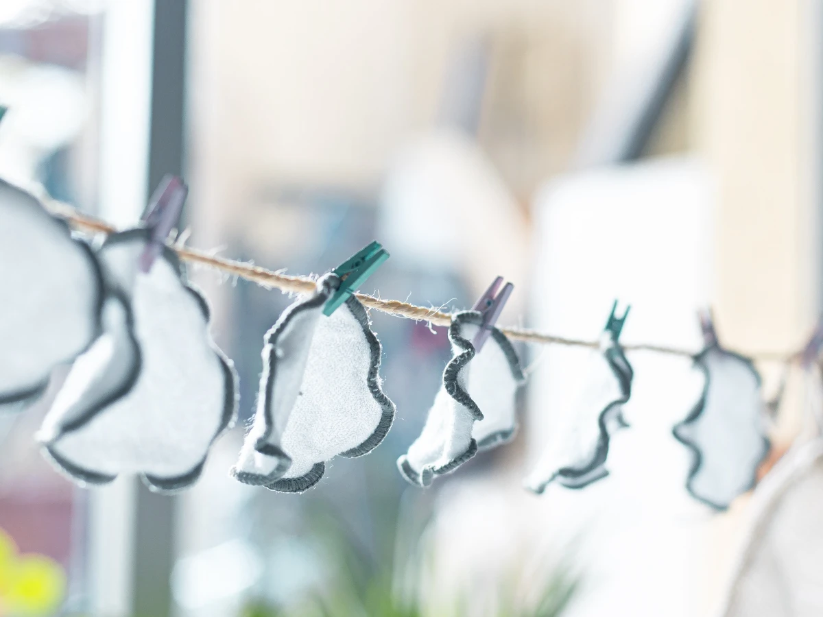 卸妝巾與卸妝棉的收納與晾乾