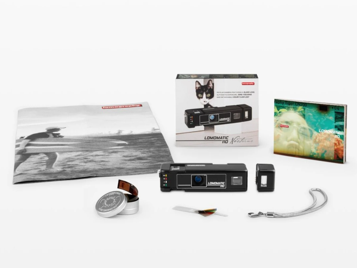 Lomography Lomomatic 110 菲林相機連閃光燈