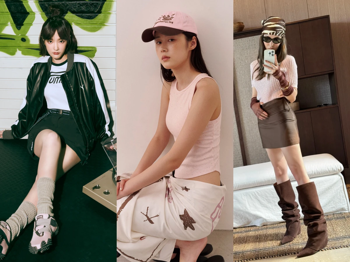 2025秋冬趨勢配色「咖啡色x粉紅色」