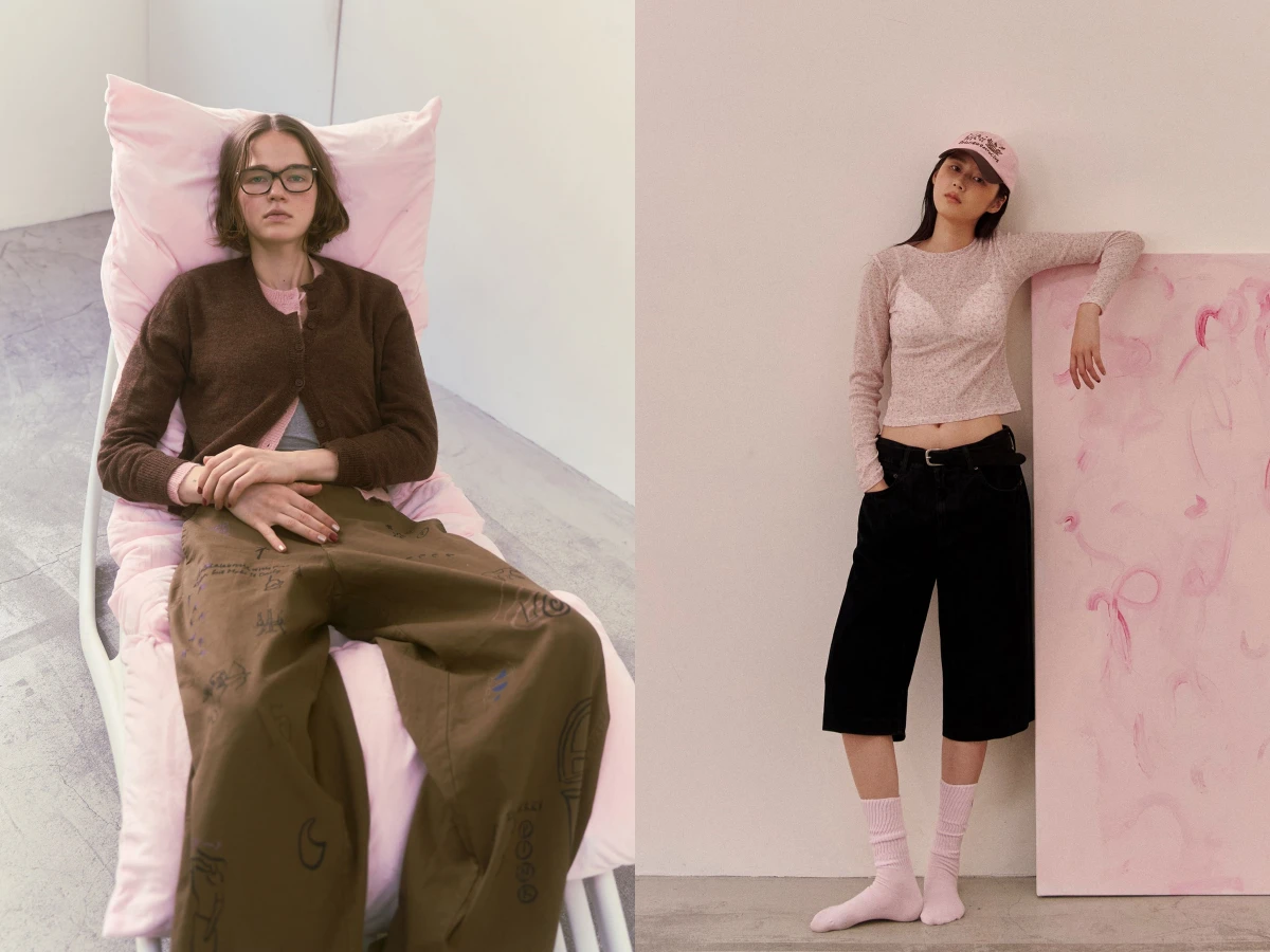 2025秋冬趨勢配色「咖啡色x粉紅色」