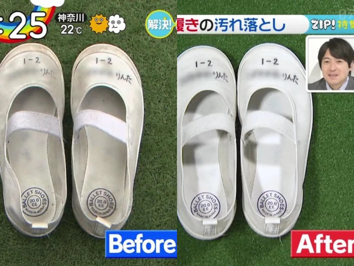 【第一招】清潔泛黃鞋身