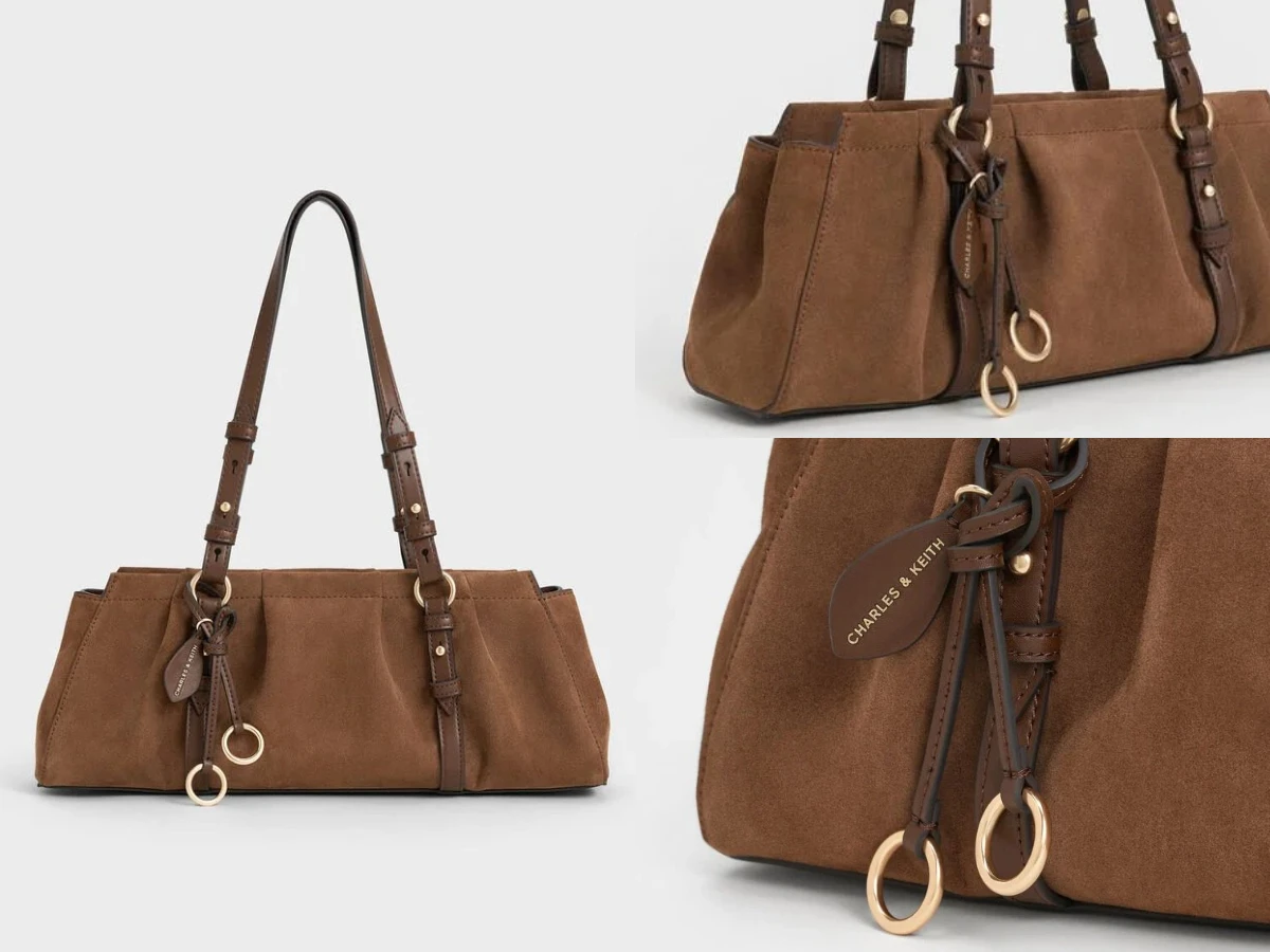 Britton 麂皮抓皺托特包，NT.3,190