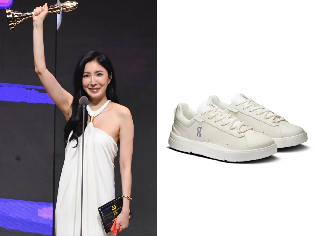 林心如私服穿「HOGAN小白鞋」!舒淇、楊謹華都穿貴婦愛牌,許路兒這雙最百搭