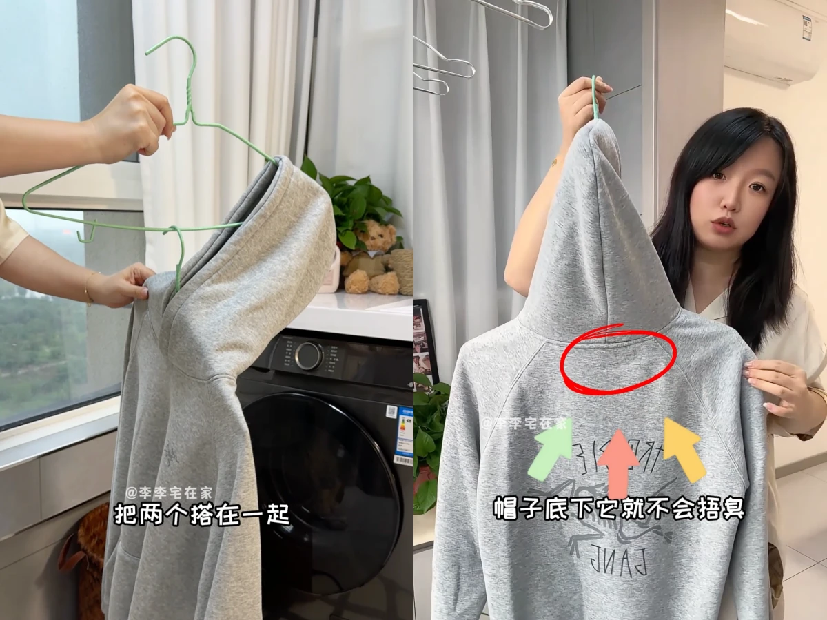 衣服快速晾乾方法