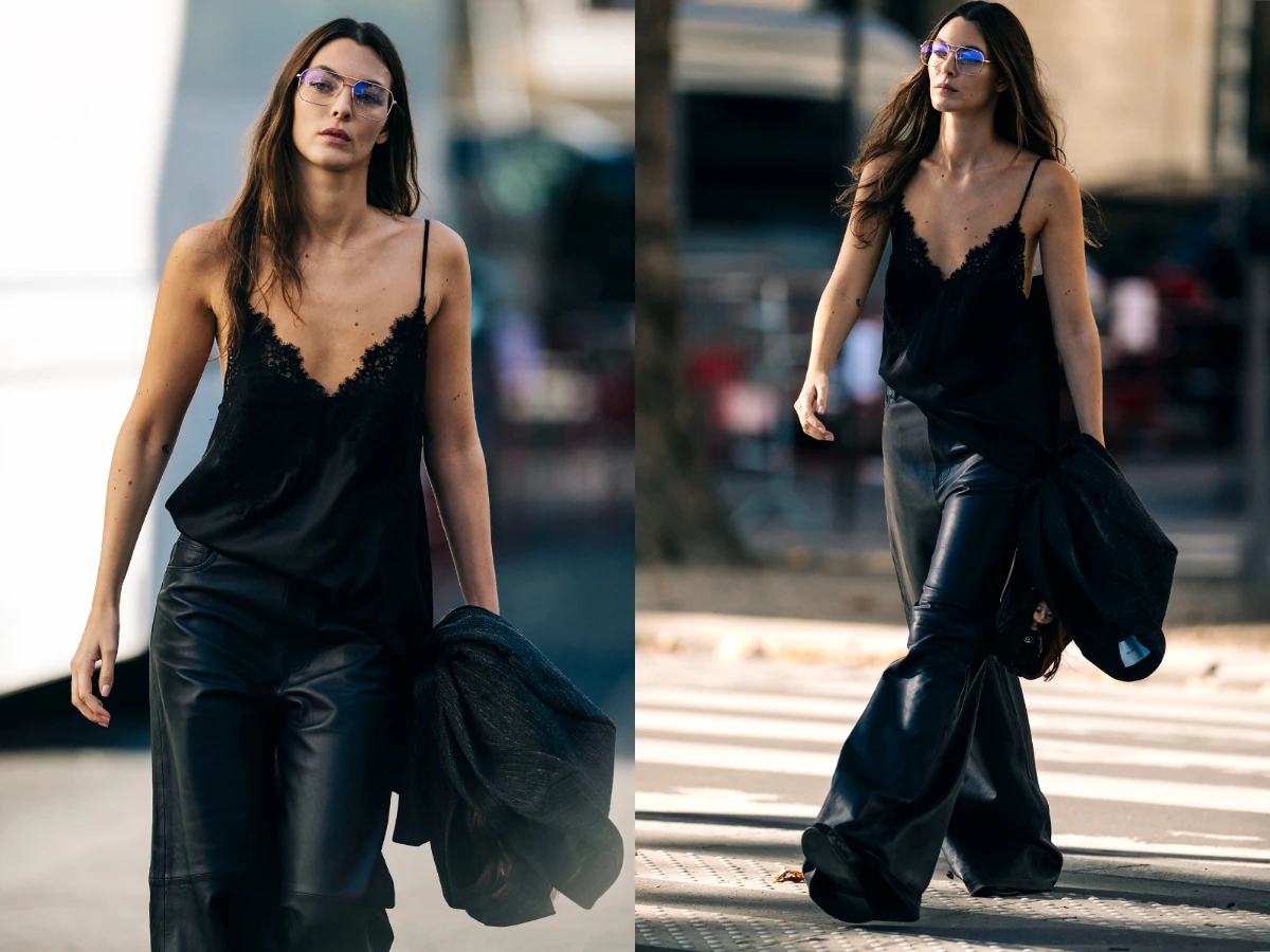 Vittoria Ceretti wears H&M