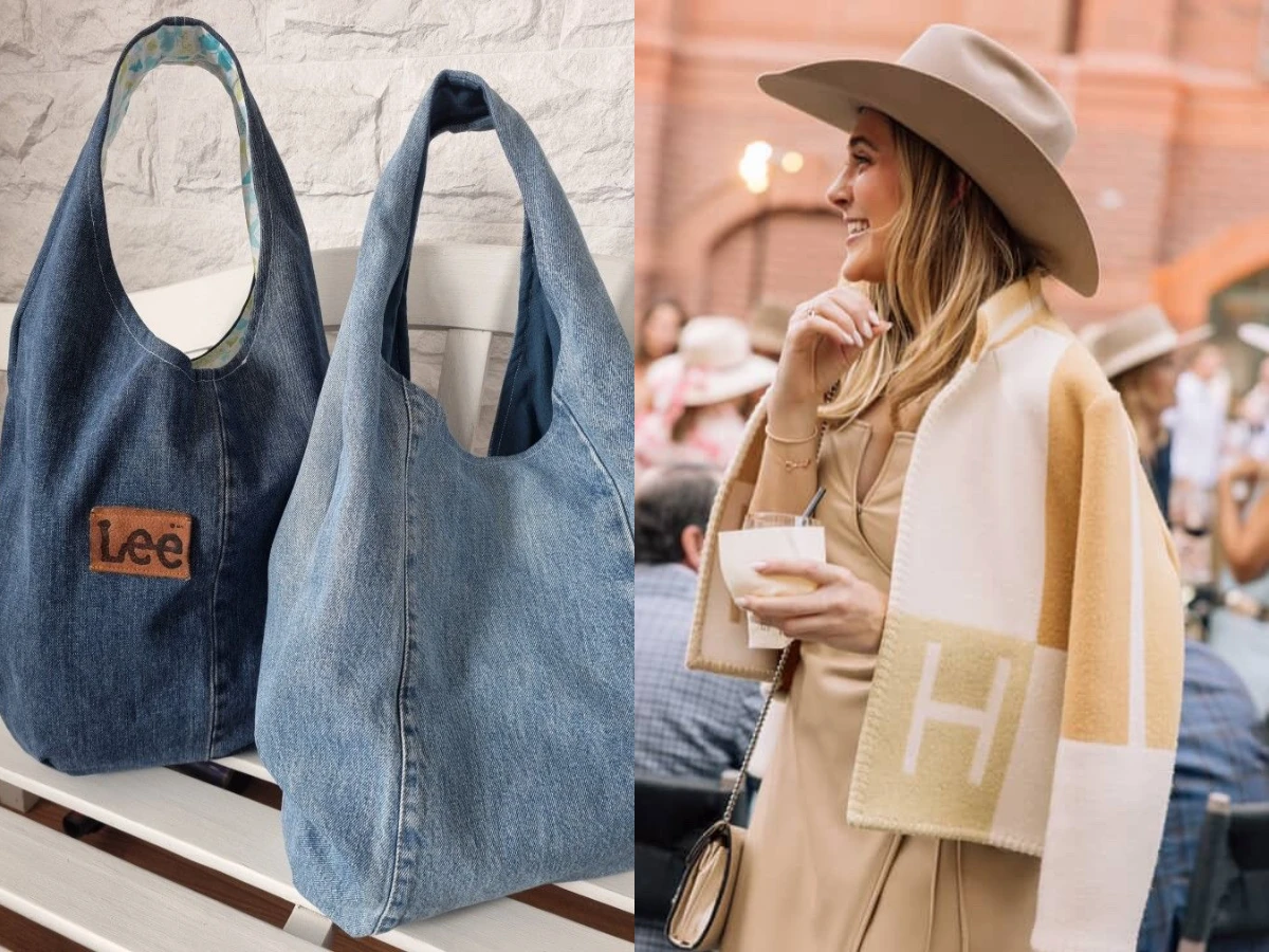 愛馬仕毛毯變外套、牛仔褲成肩背包!造型師親授舊衣改造法,開啟舊衣第二人生