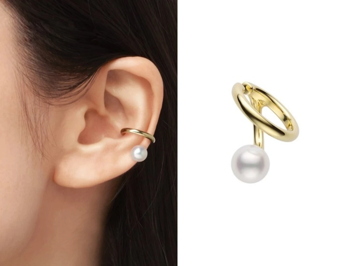 MIKIMOTO 耳骨夾，NT.38,000