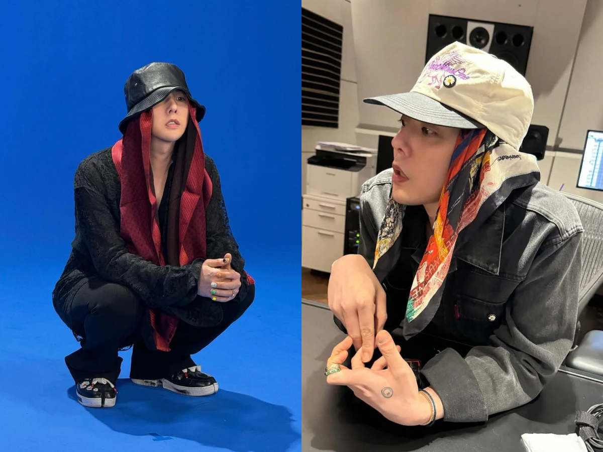 GD絲巾造型盤點