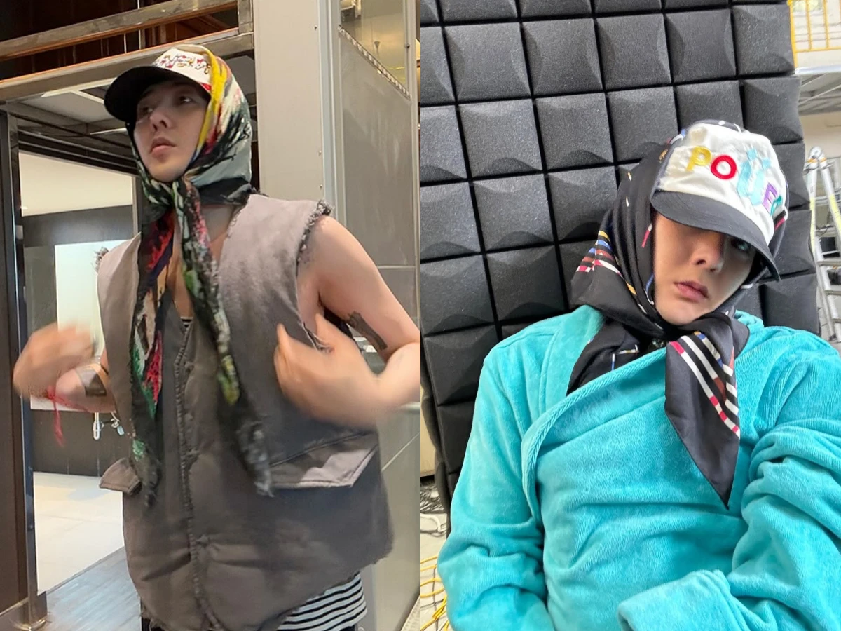 GD絲巾造型盤點