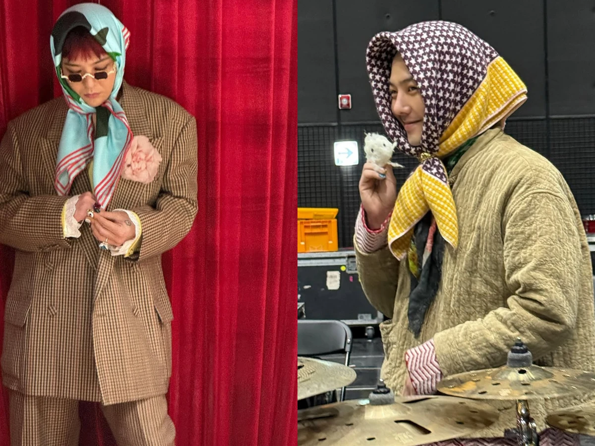 GD絲巾造型盤點