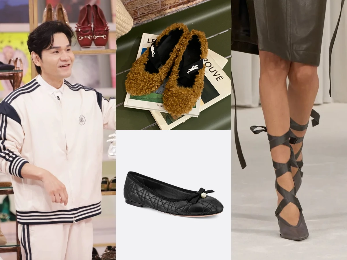 2025芭蕾舞鞋繼續紅!10+款精品平底鞋清單:GUCCI、RV⋯Kevin老師選鞋技巧公開