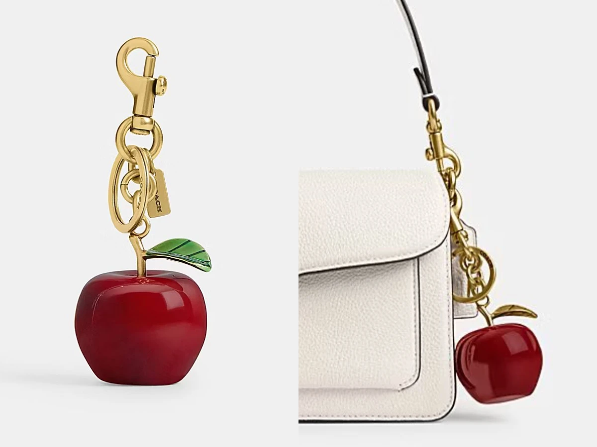 Coach 小蘋果手袋掛飾，NT.4,200
