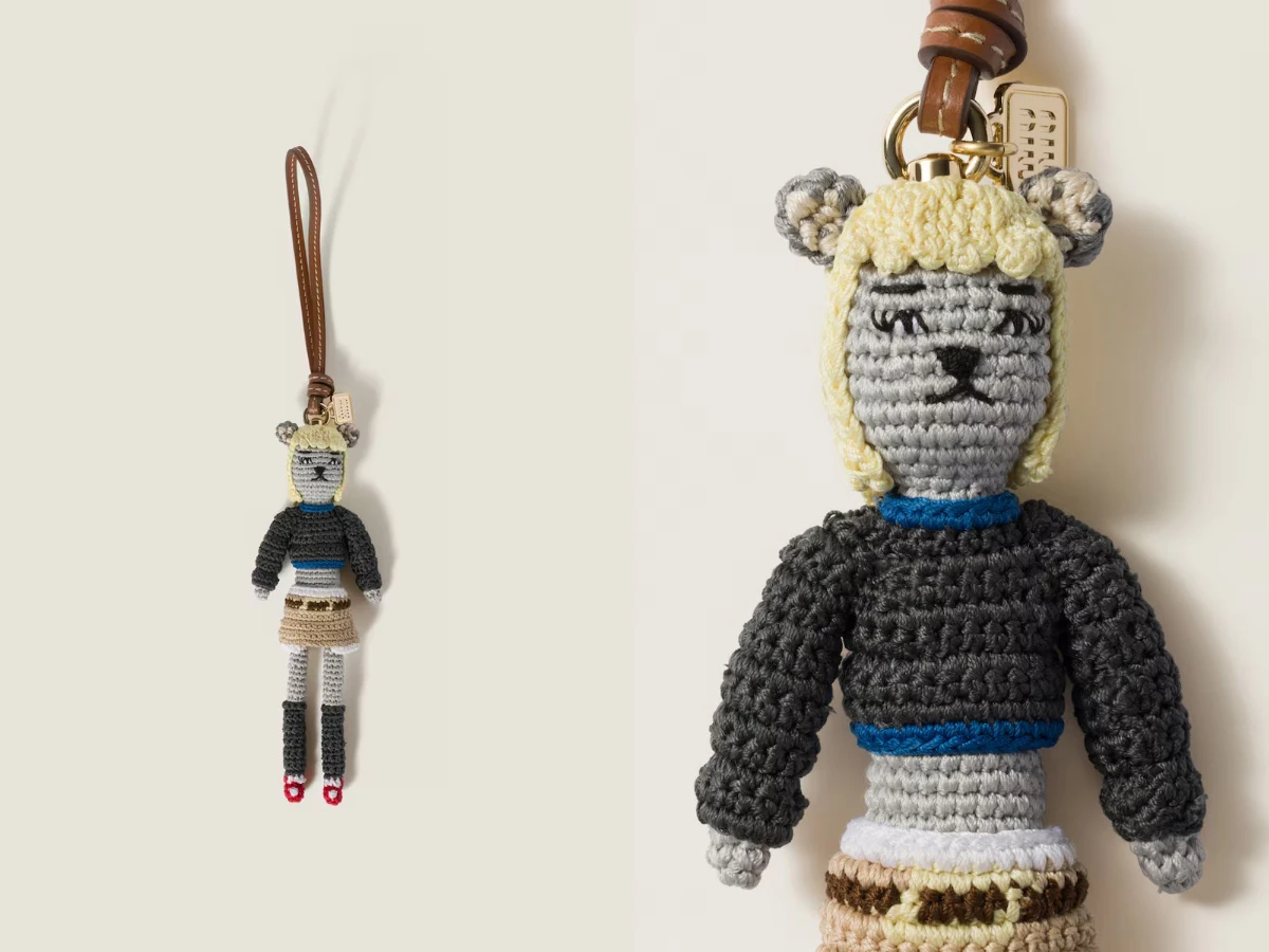 MIU MIU 機能性紗線吊飾，NT.29,500