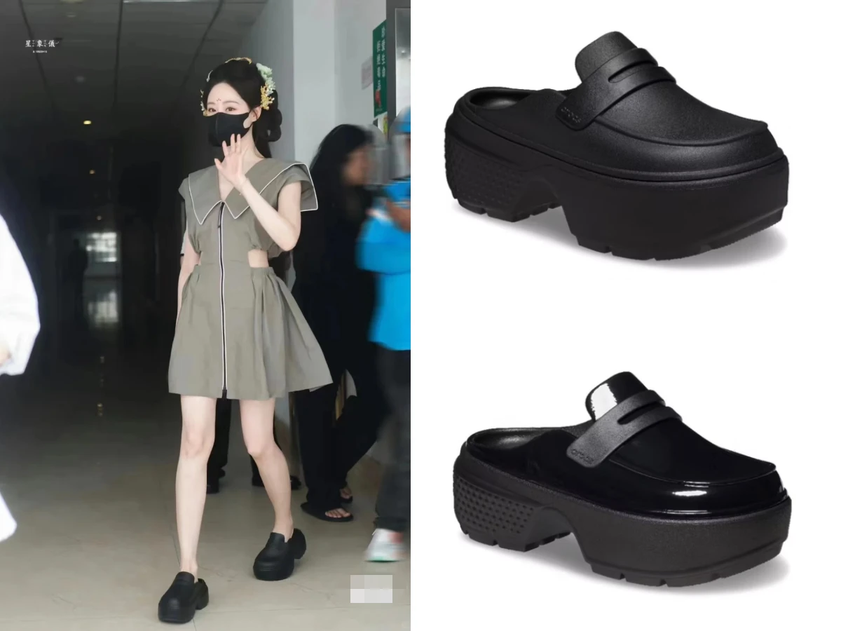 CROCS麂皮樂福鞋、Simone Rocha x Crocs 聯名