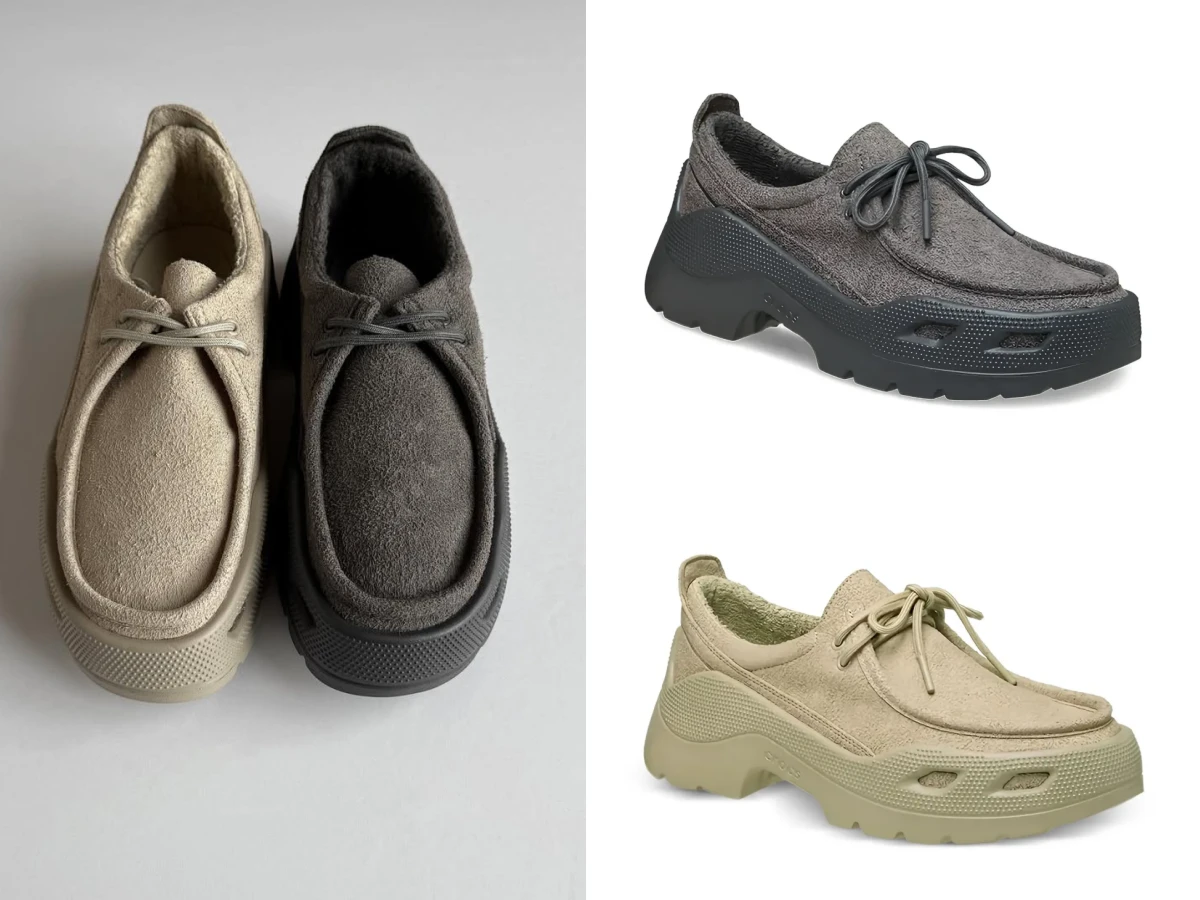 CROCS麂皮樂福鞋、Simone Rocha x Crocs 聯名