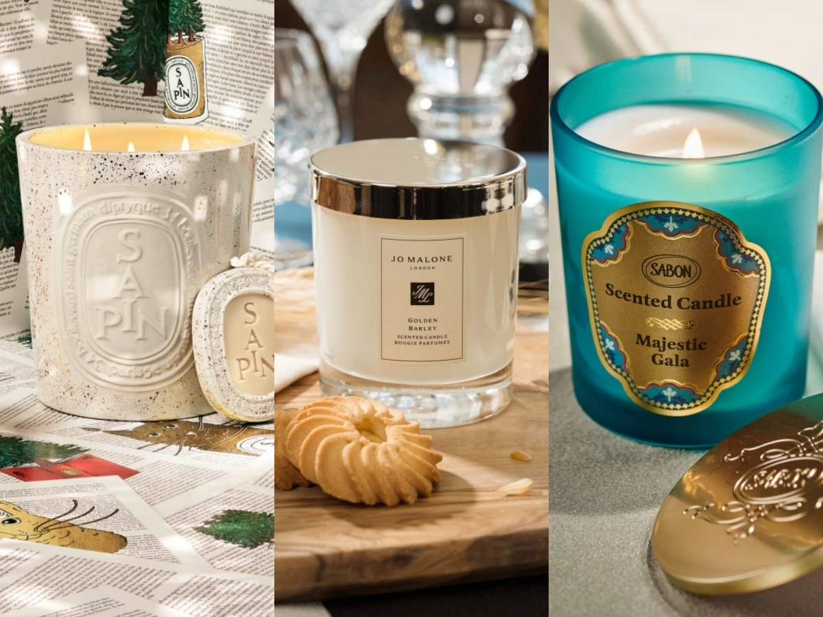 2025聖誕香氛蠟燭推薦！SABON、Jo Malone夢幻爆棚，這款手工打造美得像藝術品