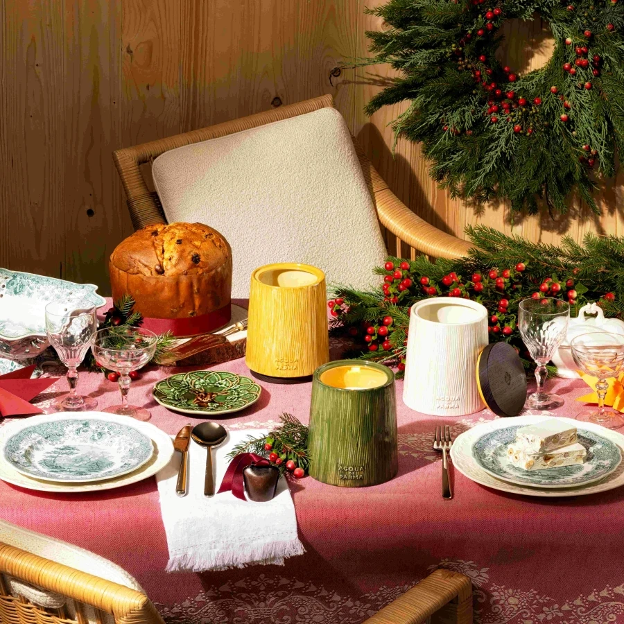 Acqua di Parma金色假期主視覺_工藝限量版香氛蠟燭