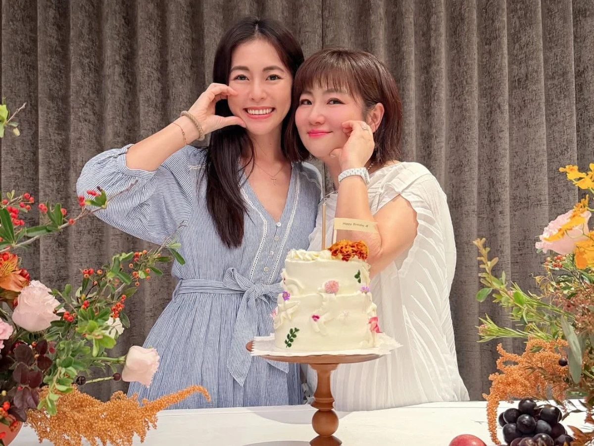 任容萱日前才與姊姊Selina過生日