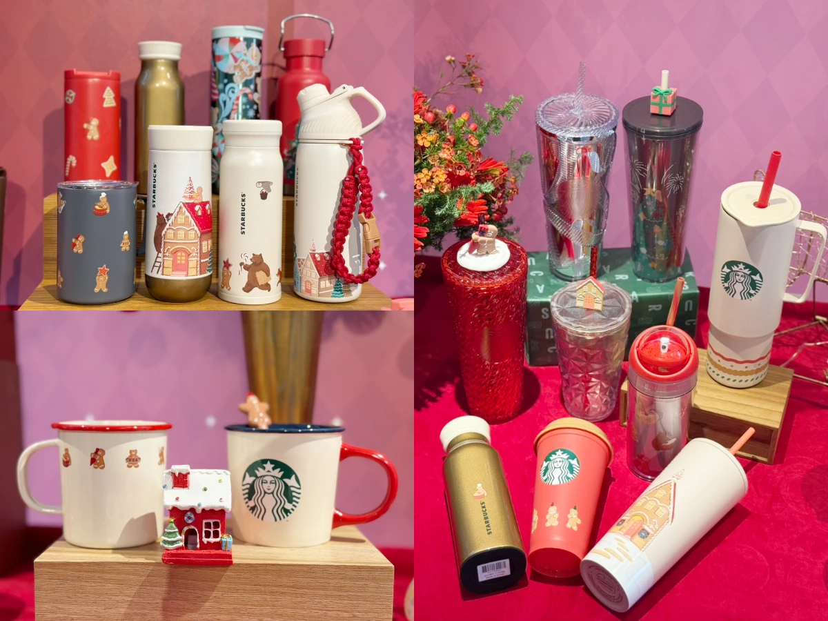 星巴克推薦耶誕季週邊