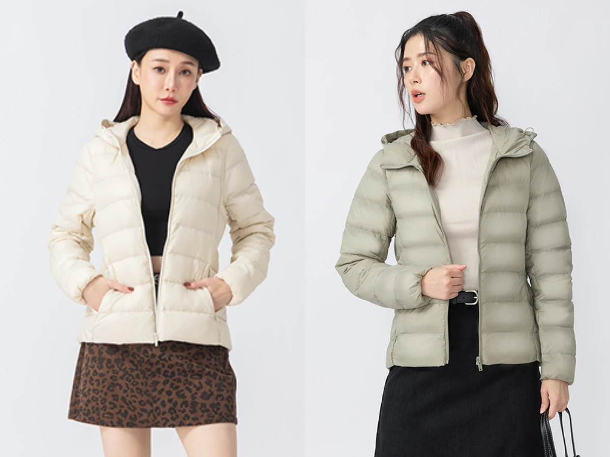 NET 輕羽絨連帽外套，NT.1,399