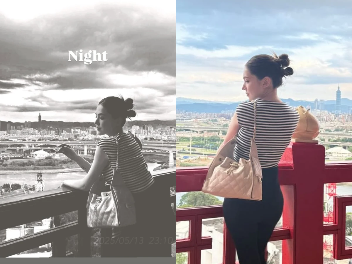 許瑋甯揹香奈兒包