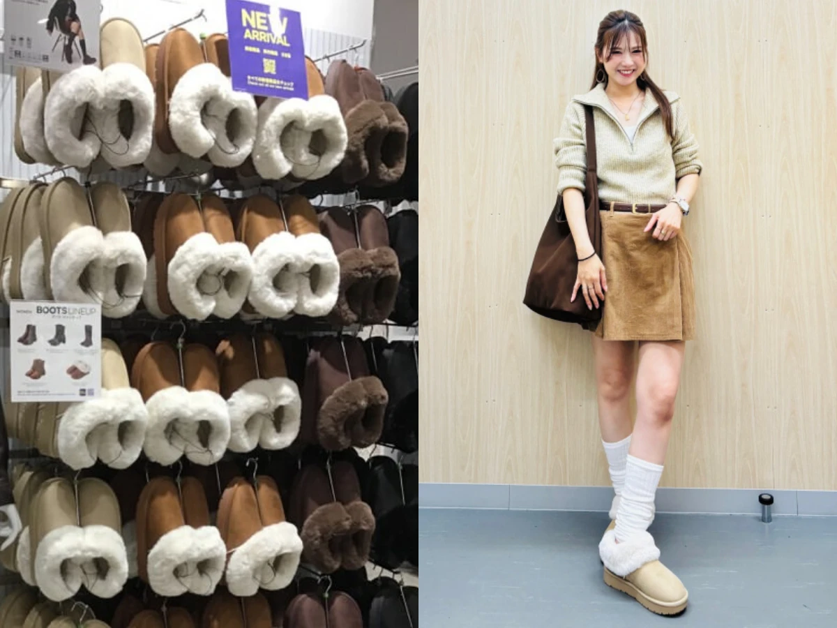 台日女生集體掃貨「GU毛毛拖鞋」特價了！厚底好走又保暖，現在買比在日本還便宜