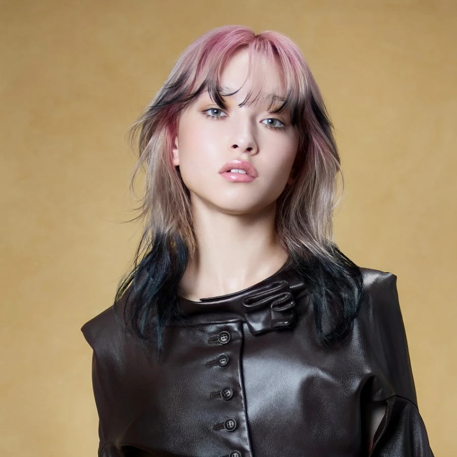 2025秋冬髮色推薦:粉霧混色 2025秋冬髮色推薦:粉霧混色