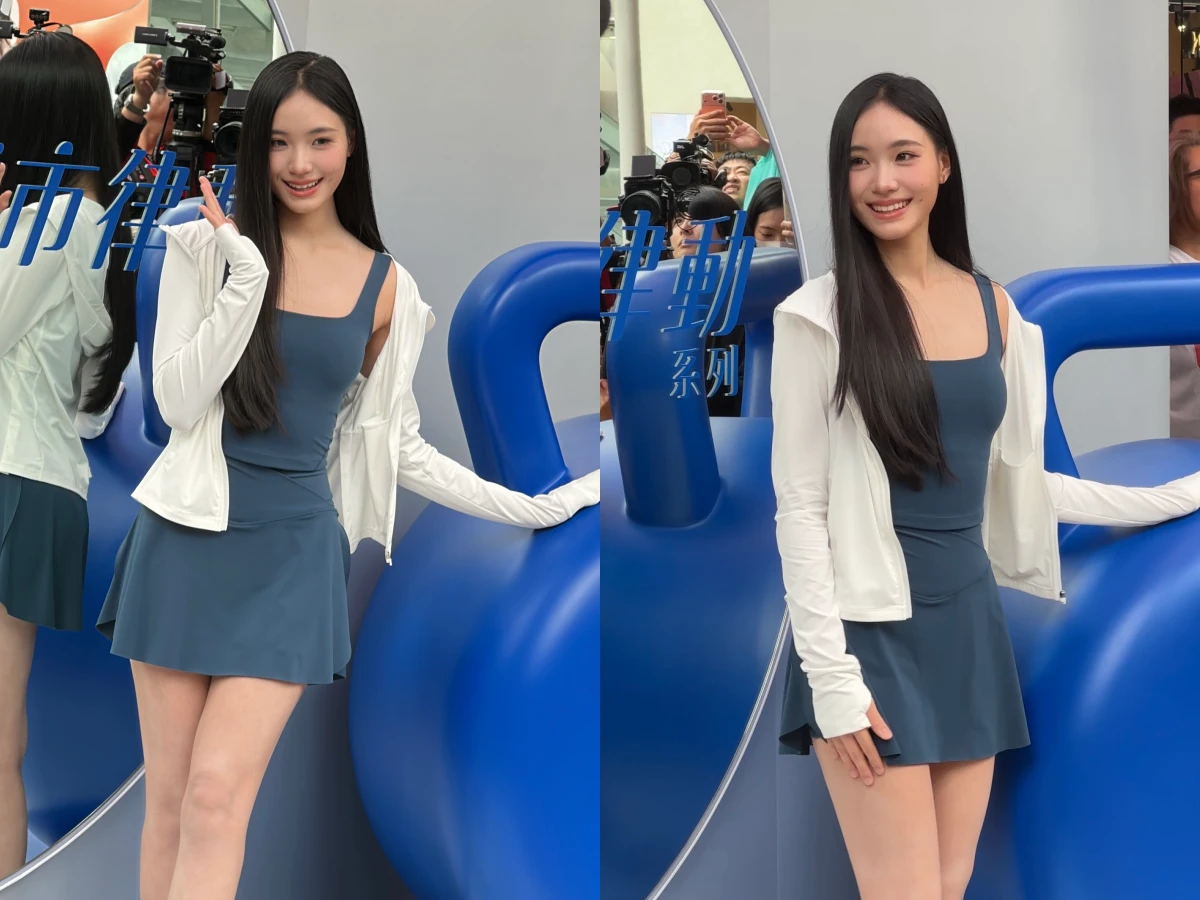 小S女兒Lily 許韶恩擔任黛安芬 Athleisure 系列品牌大使
