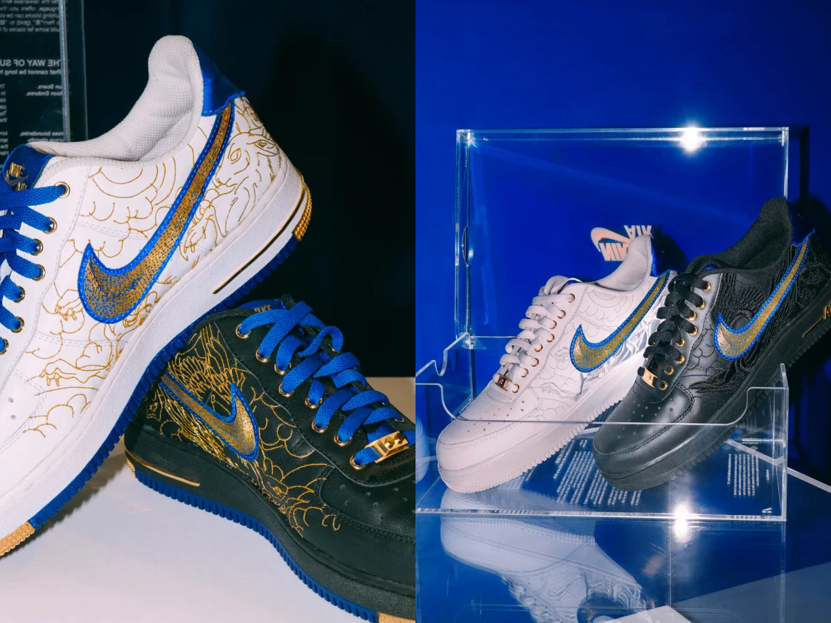kim-a: 以金工藝術重構 Nike Air Force 1 傳奇
