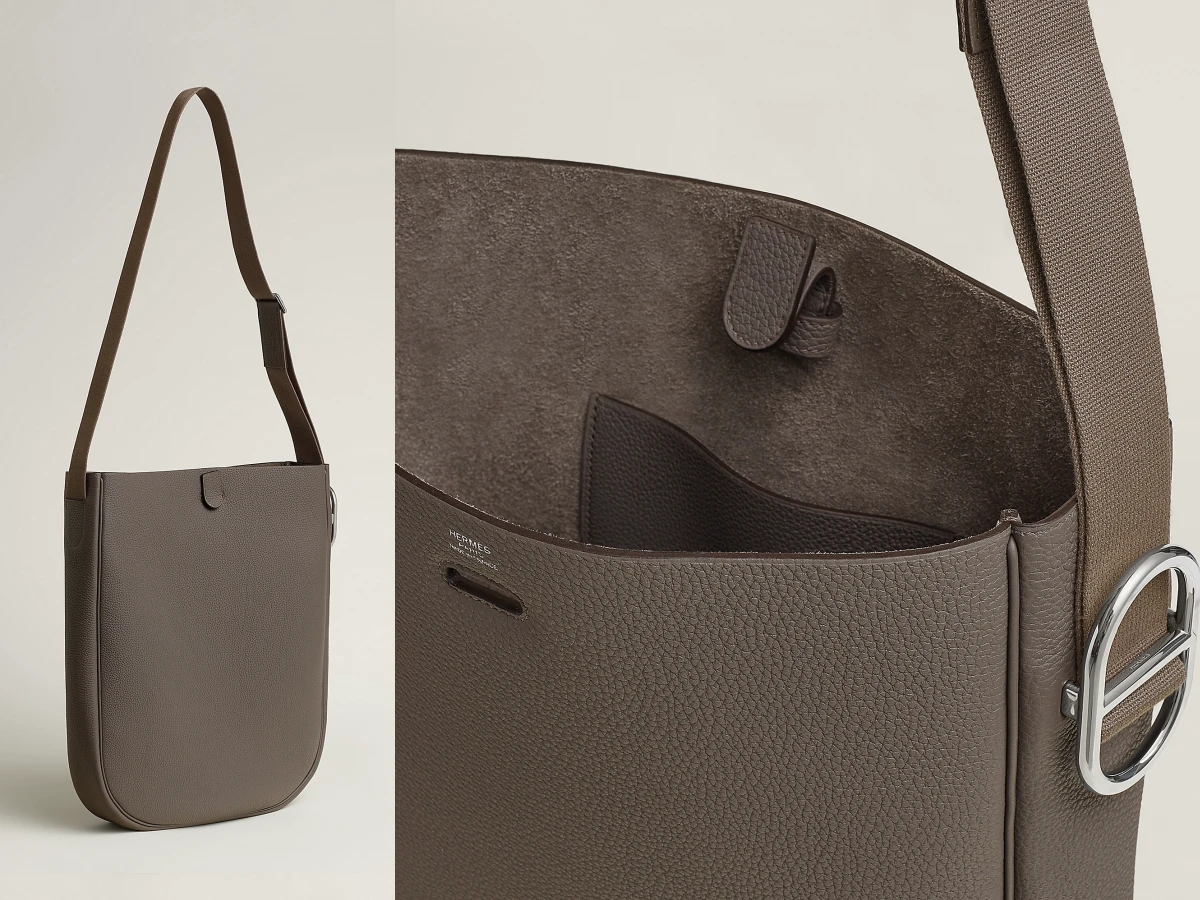 愛馬仕新款人氣包在男裝Herm&egrave;s Ancrage 肩背包