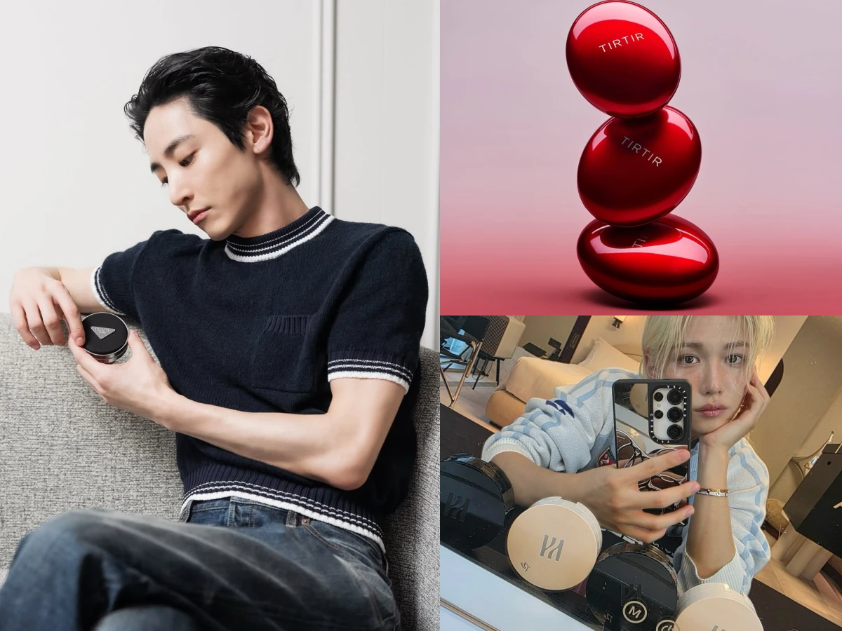 歐爸底妝也太乾淨！李洙赫、V金泰亨、Felix御用氣墊粉餅曝光！肌膚狀態穩得像開美肌