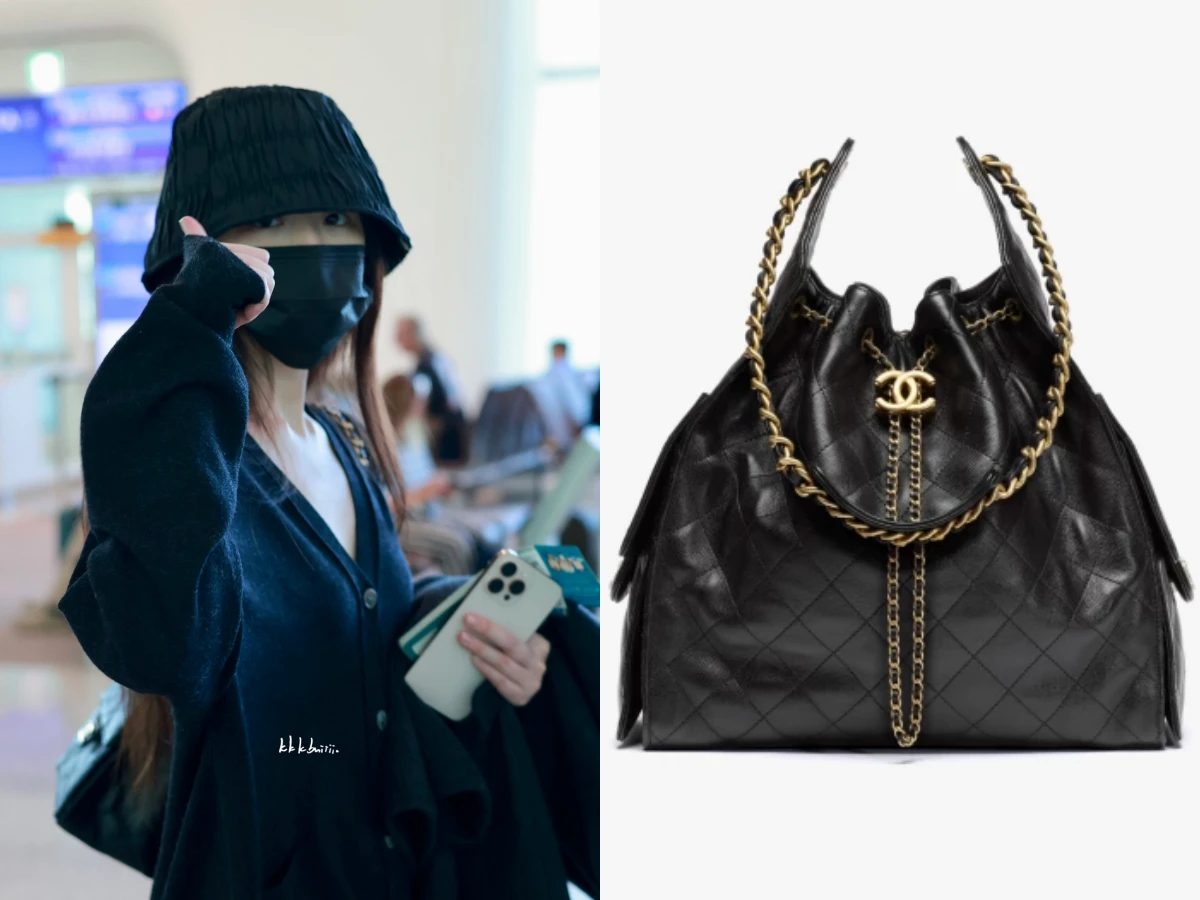 舒華也背CHANEL 25