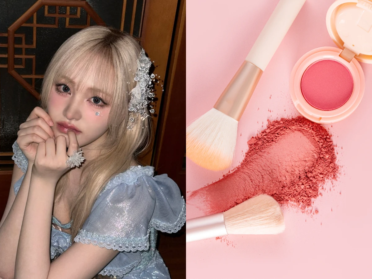 為什麼腮紅一畫就顯老顯髒？韓星御用化妝師揭5大質地正確畫法
