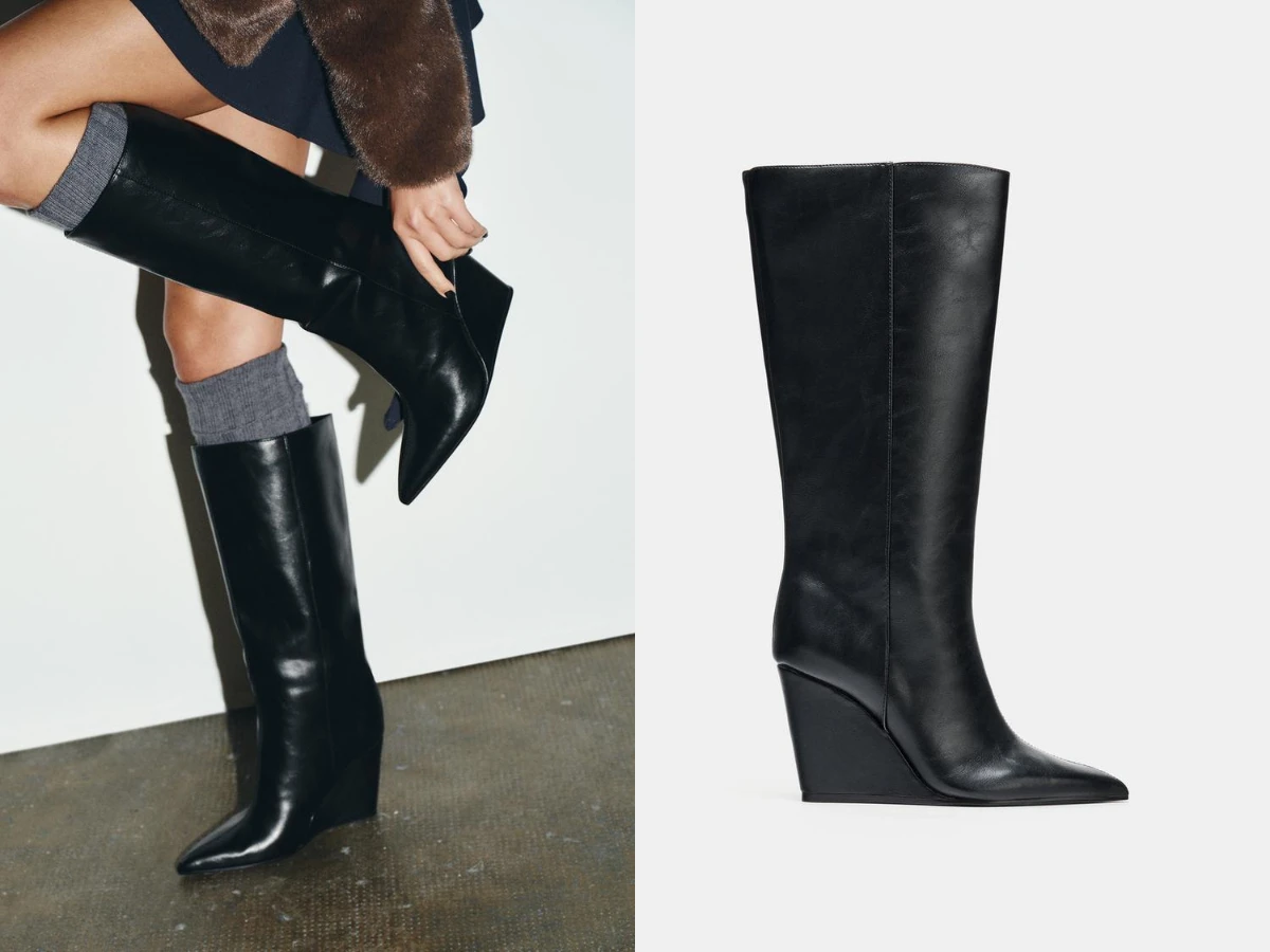 坡跟靴，NT.2,590&rarr;NT.1,554