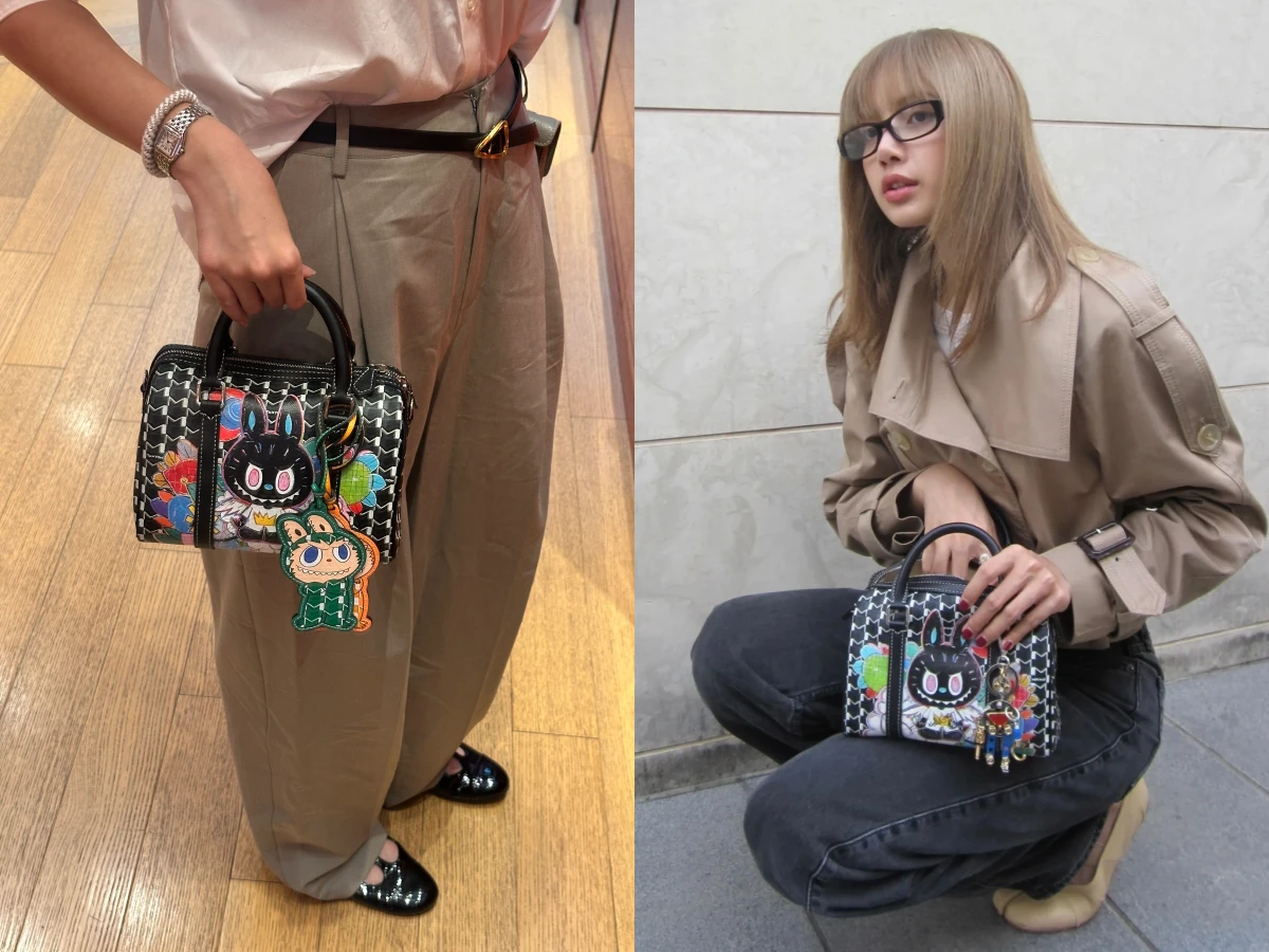 Moynat龍家昇Kasing Lung聯名推盲盒、LISA同款LABUBU保齡球包