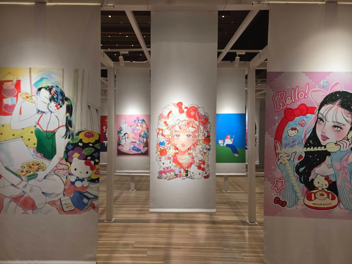Hello Kitty展首場海外展覽開幕