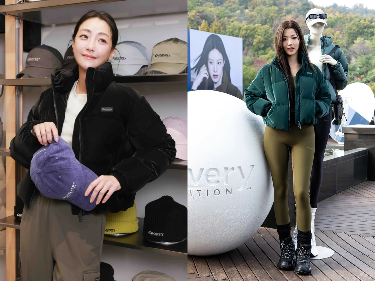 換季大降溫！謝欣穎「洋蔥式穿搭」短版羽絨外套輕盈又好活動